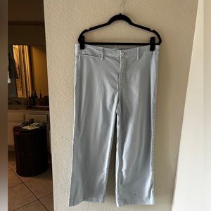 PAIGE Denim - Nellie Culottes Seaglass